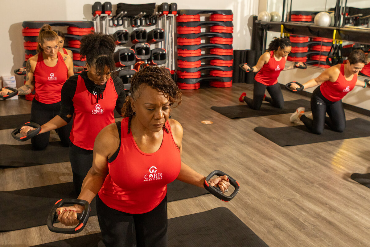 Les Mills Shapes class at Core Ambitions studio